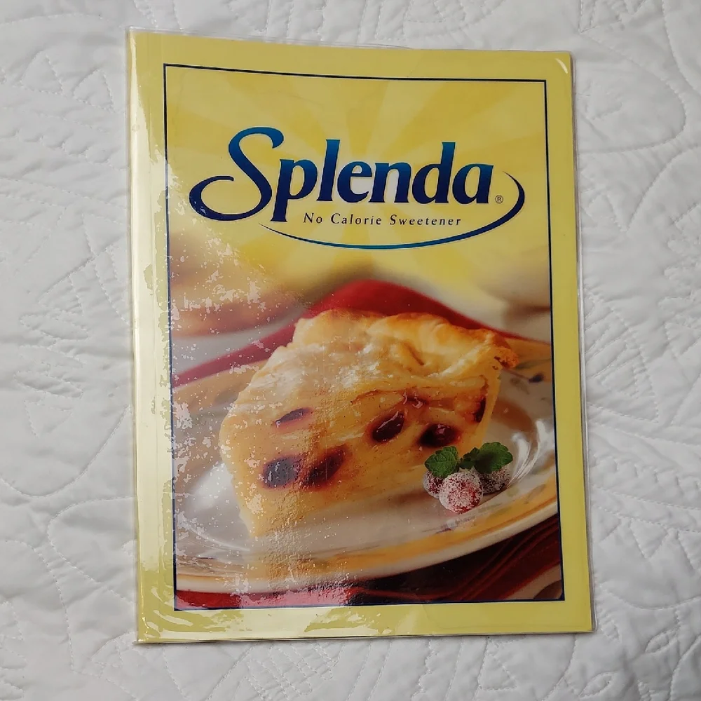* Splenda No Calorie Sweetener Cookbook, Like New